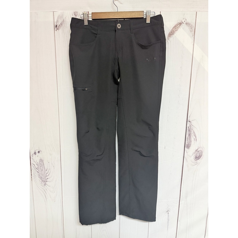 The North Face Women's Hiking Pants Size 6 Black Stretch EUC